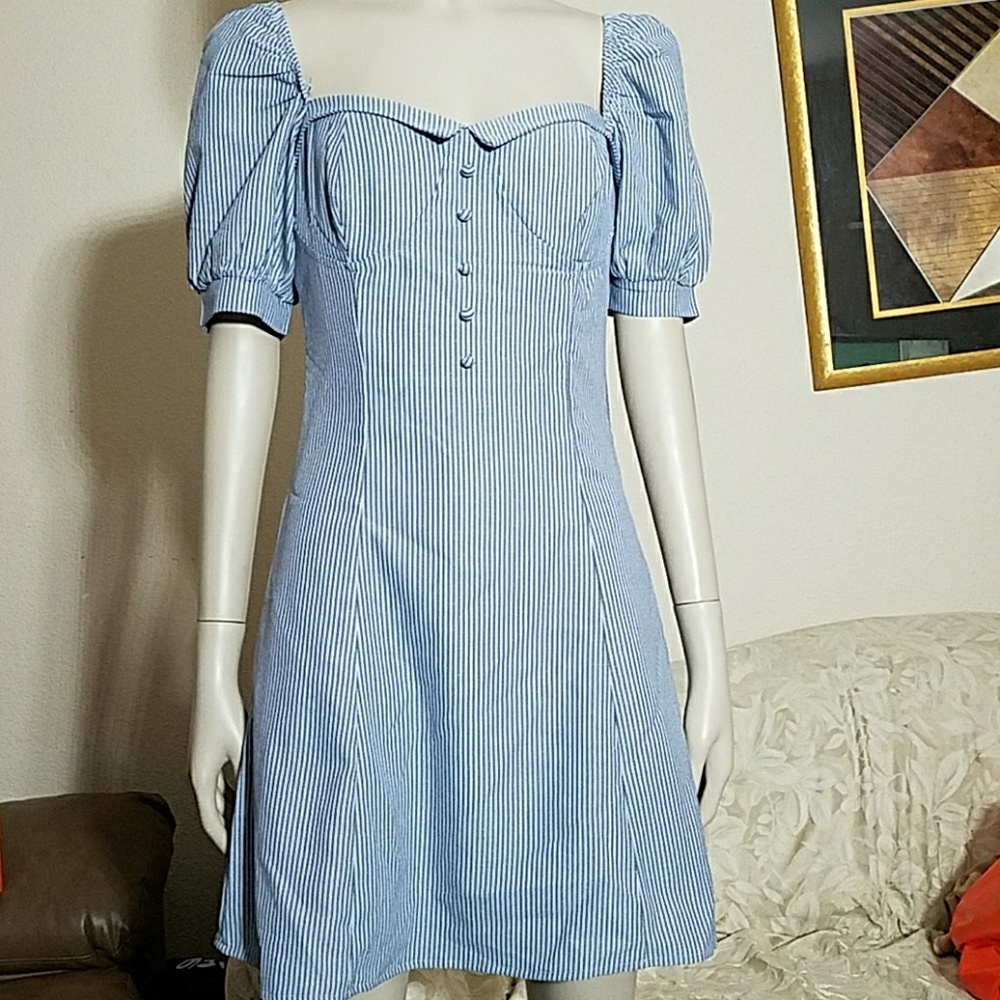 NWT Puffed Sleeve Dress